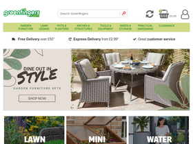 'greenfingers.com' screenshot