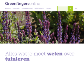 'greenfingersonline.nl' screenshot