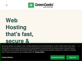 'greengeeks.com' screenshot