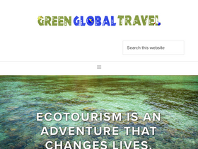 'greenglobaltravel.com' screenshot
