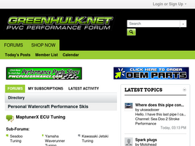 'greenhulk.net' screenshot