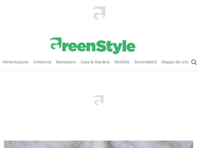 'greenstyle.it' screenshot