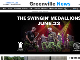 'greenvilleonline.com' screenshot