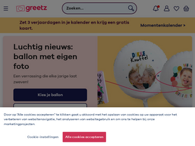 'greetz.nl' screenshot