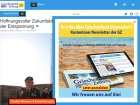 'griechenland.net' screenshot