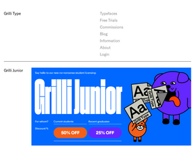 'grillitype.com' screenshot
