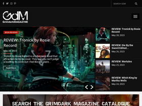 'grimdarkmagazine.com' screenshot
