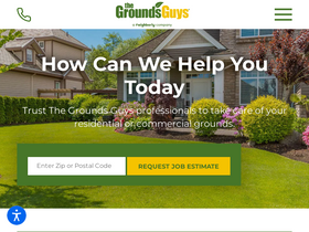 'groundsguys.com' screenshot