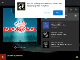 'groundzeromedia.org' screenshot
