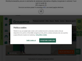 'groupama.ro' screenshot