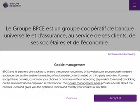 'groupebpce.com' screenshot