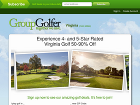 'groupgolfer.com' screenshot