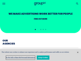 'groupm.com' screenshot