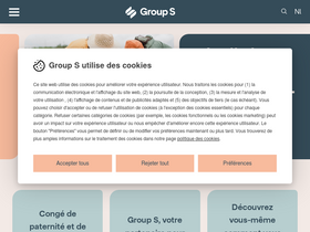 'groups.be' screenshot
