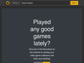 'grouvee.com' screenshot