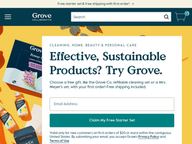 'grove.co' screenshot