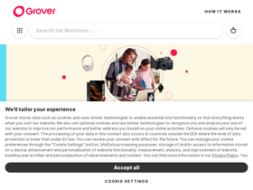'grover.com' screenshot