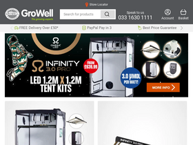 'growell.co.uk' screenshot