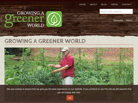 'growingagreenerworld.com' screenshot