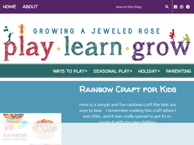 'growingajeweledrose.com' screenshot
