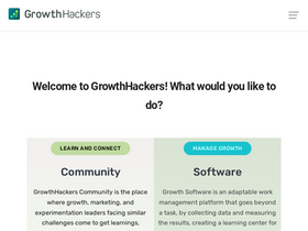 'growthhackers.com' screenshot