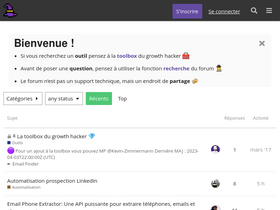 'growthhacking.fr' screenshot