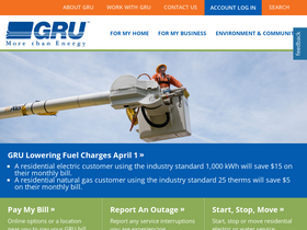 'gru.com' screenshot