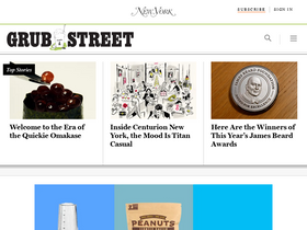 'grubstreet.com' screenshot