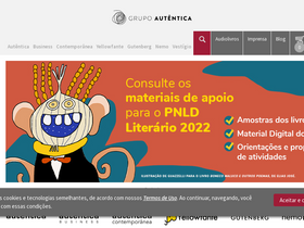 'grupoautentica.com.br' screenshot