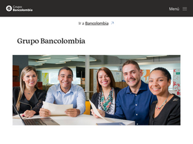 'grupobancolombia.com' screenshot