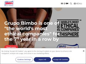 'grupobimbo.com' screenshot
