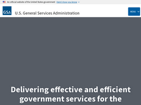 'gsa.gov' screenshot