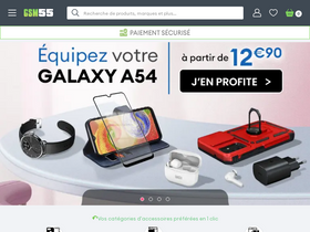 'gsm55.com' screenshot