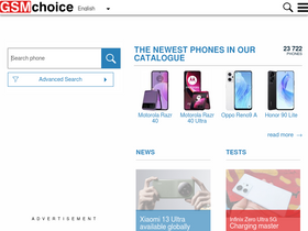 'gsmchoice.com' screenshot