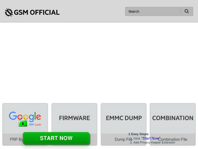 'gsmofficial.com' screenshot