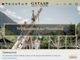'gstaad.ch' screenshot