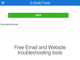 'gsuite.tools' screenshot