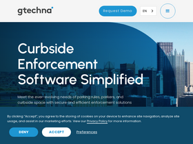 'gtechna.com' screenshot