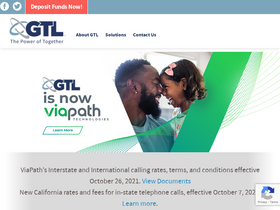 'gtl.net' screenshot