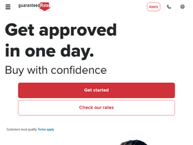 'guaranteedrate.com' screenshot