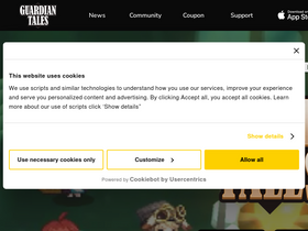 'guardiantales.com' screenshot