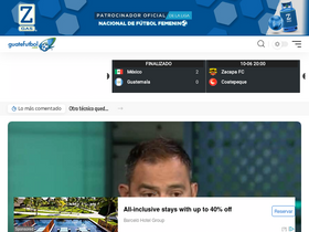 'guatefutbol.com' screenshot