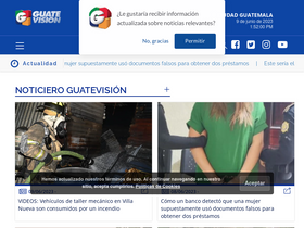 'guatevision.com' screenshot