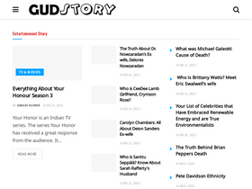 'gudstory.com' screenshot