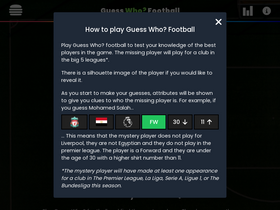 'guesswhofootball.com' screenshot