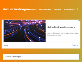 'guiadejardinagem.com.br' screenshot