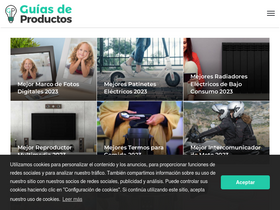 'guiasdeproductos.com' screenshot