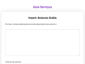 'guiaservicos.com' screenshot