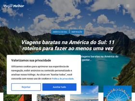 'guiaviajarmelhor.com.br' screenshot