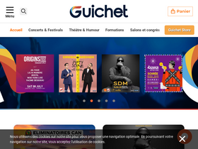 'guichet.com' screenshot